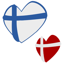 selección de diseño de finlandia y dinamarca
